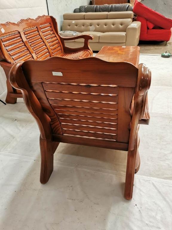 Solid Wood Armchair