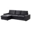 SofaLux 3CL - 3-seat sofa, with chaise longue/Grann/Bomstad black