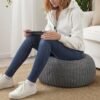 PuffSoft 1 – Grey Pouffe