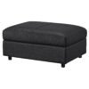 FootStore 2 – Sleek Black Footstool with Storage